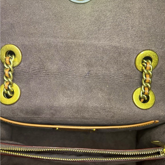 Coach Parker in Colorblock Signature Canvas - Picture 6 of 9